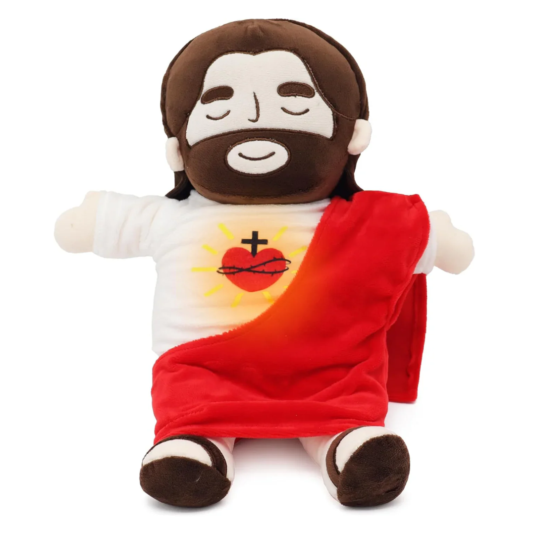 Breathing Jesus Plush, Peaceful Comfort